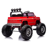 MYTS Chevrolet Cheyenne Pick Up 4M Ride-On Car 24V - Red