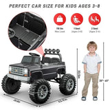 MYTS Chevrolet Cheyenne Pick Up 4M Ride-On Car 24V - Black