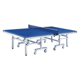 MYTS Foldable Table Tennis Table With Wheels - Blue