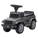 MYTS Jeep Gladiator Licensed Ride-On Push Car With Storage - Grey