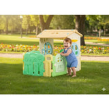 MYTS Kids Cozy Indoor Playhouse With Doors And Windows