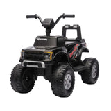 MYTS Kids Ford Raptor Electric Ride-On ATV 12V - Black