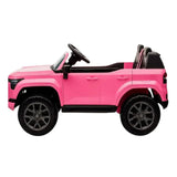 MYTS Girl's Lexus GX550 Licensed Ride-On Jeep 12V - Pink