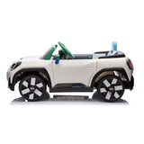 MYTS Kids Mini Aceman Electric Ride-On Car 12V - White