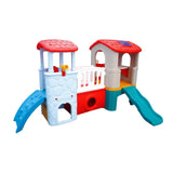 MYTS Kids Playhouse With Slides And Bridge