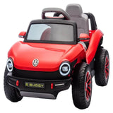 MYTS Kids Volkswagen Licensed E-Buggy Ride-On Car 12V - Red