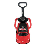 MYTS Ride-On Push Car With Parent Handle And Music Feature - Red