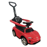 MYTS Ride-On Push Car With Parent Handle And Music Feature - Pink