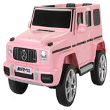 MYTS Stylish Mercedes-Benz AMG G63 Ride-On Car 12V - Pink