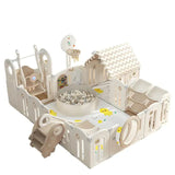 MYTS Wonderland Playpen With All In 1 Combo Activities - Cream