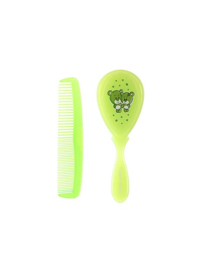 Canpol Babies Hair Brush & Comb Set - Green