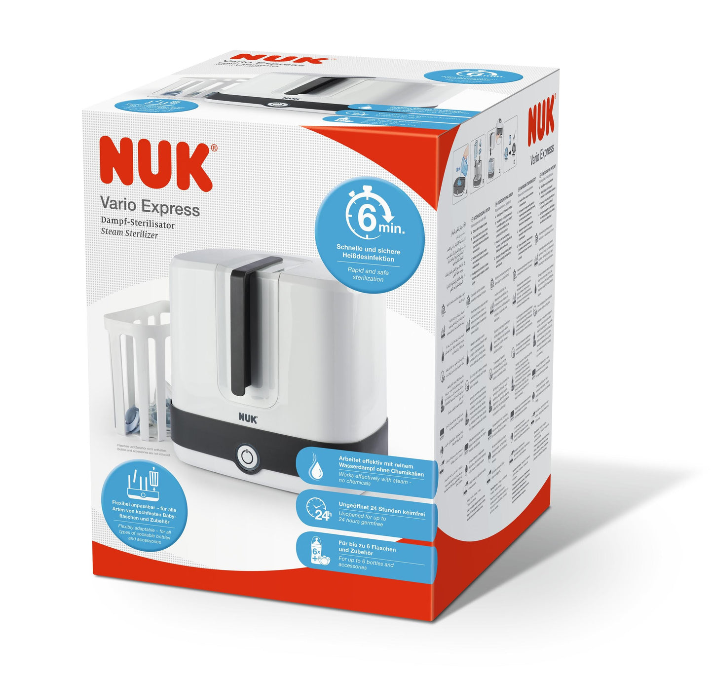 Nuk Vario Express Steam Sterilizer