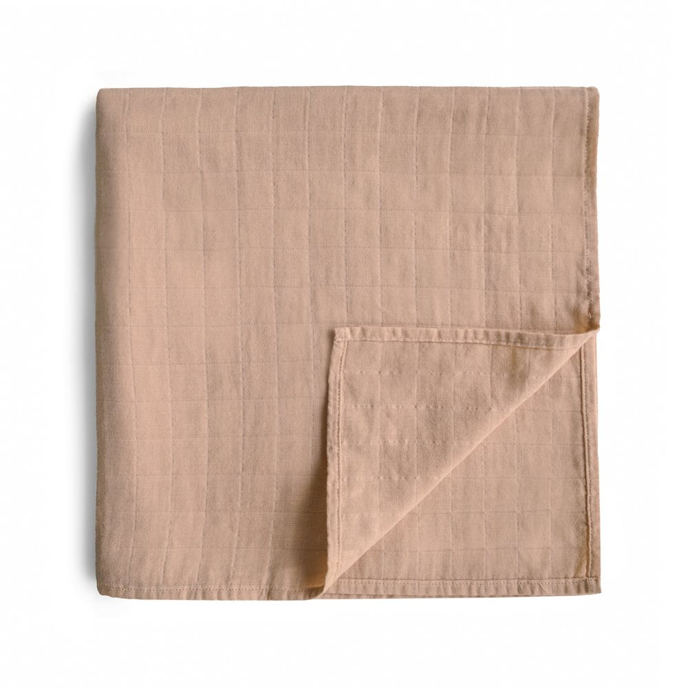 Mushie Swaddle Natural - Laadlee