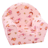 Delsit Arm Chair - Grosseil Over Pink