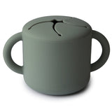 Mushie Silicone Snack Cup Dried Thyme - Laadlee
