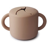 Mushie Silicone Snack Cup Natural - Laadlee