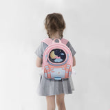 Nohoo 3D Astronaut Kids School Bag / Activity Bag 10Inch - Pink