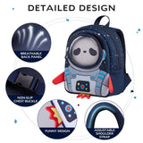 Nohoo 3D Astronaut Kids School Bag / Activity Bag 10Inch - Blue