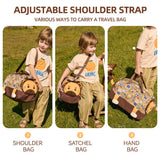 Nohoo 3D Cute Lion Kids Duffle Bag / Activity Bag 18Inch - Brown