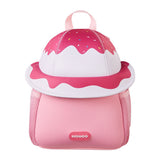 Nohoo 3D Cute Marshmallow Kids School Bag / Activity Bag 10Inch- Pink