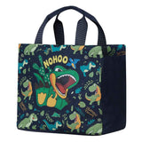 Nohoo Kids Dino Hand Lunch Bag - Purple
