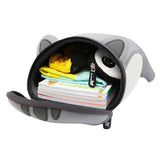 Nohoo Jungle 3D Cat Backpack - Grey