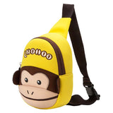 Nohoo Jungle Chest Bag - Monkey