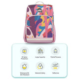 Nohoo School Bag - Symphony Pink