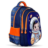 Nova Kids 3D Astronaut School Bag 16.5Inch - Blue
