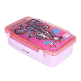 Nova Kids Motorbike Bento Lunch Box with Spoon & Fork - Pink