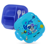 Nova Kids Astronaut Square Bento Lunch Box 1000ml - Blue