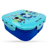 Nova Kids Galaxy Square Bento Lunch Box 1000ml - Blue