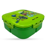 Nova Kids T-Rex Square Bento Lunch Box 1000ml - Green