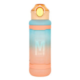 Nova Kids Water Bottle with Straw 1000ml - Orange