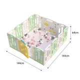 Lovely Baby Kids Fruity Playpen - Pink