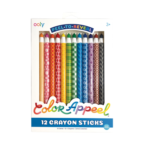 Ooly Color Appeel Crayons - Pack of 12