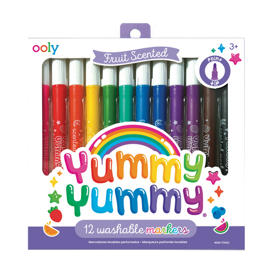 Ooly Yummy Yummy Scented Markers - Pack of 12