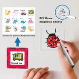 Picasso Magnetic Tiles with 4Characters - 100pcs