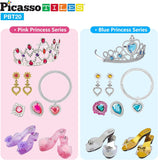 Picasso Magnetic Fairytale Royal Princess Collectible Dress Up Kit - 20pcs
