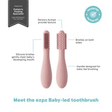 ezpz Baby-Led Toothbrush - Blush