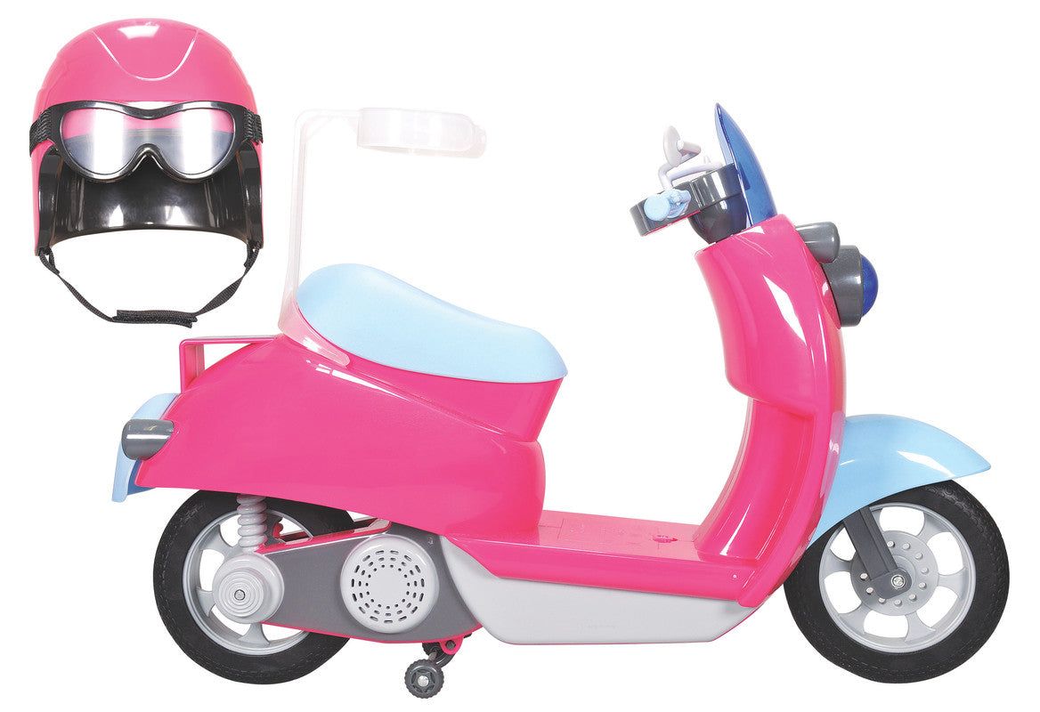 Lotus Accessories Set Electronic Moped Playset with Helmet & Googles - Laadlee