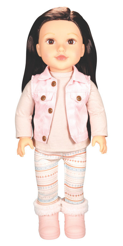 Lotus Dreamhearts 18" Soft Huggable Doll - Zainab - Laadlee