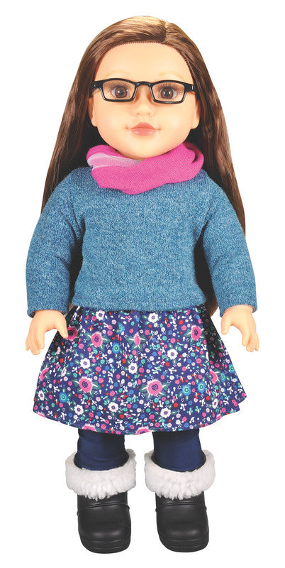 Lotus Dreamhearts 18" Soft Huggable Doll - Zoya - Laadlee