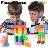 Picasso Magnetic Cubes Learning Blocks - 54pcs