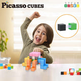 Picasso Magnetic Cubes Learning Blocks - 80pcs