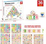 Picasso Magnetic Cubes Learning Block - 36pcs