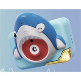Stem Shark Bubble Blowing Camera 1Pc (Color May Vary)