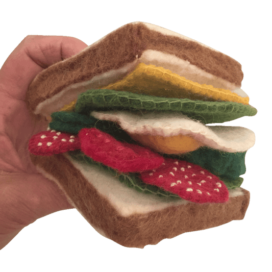 Papoose Sandwich with Toppings