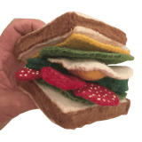 Papoose Sandwich with Toppings