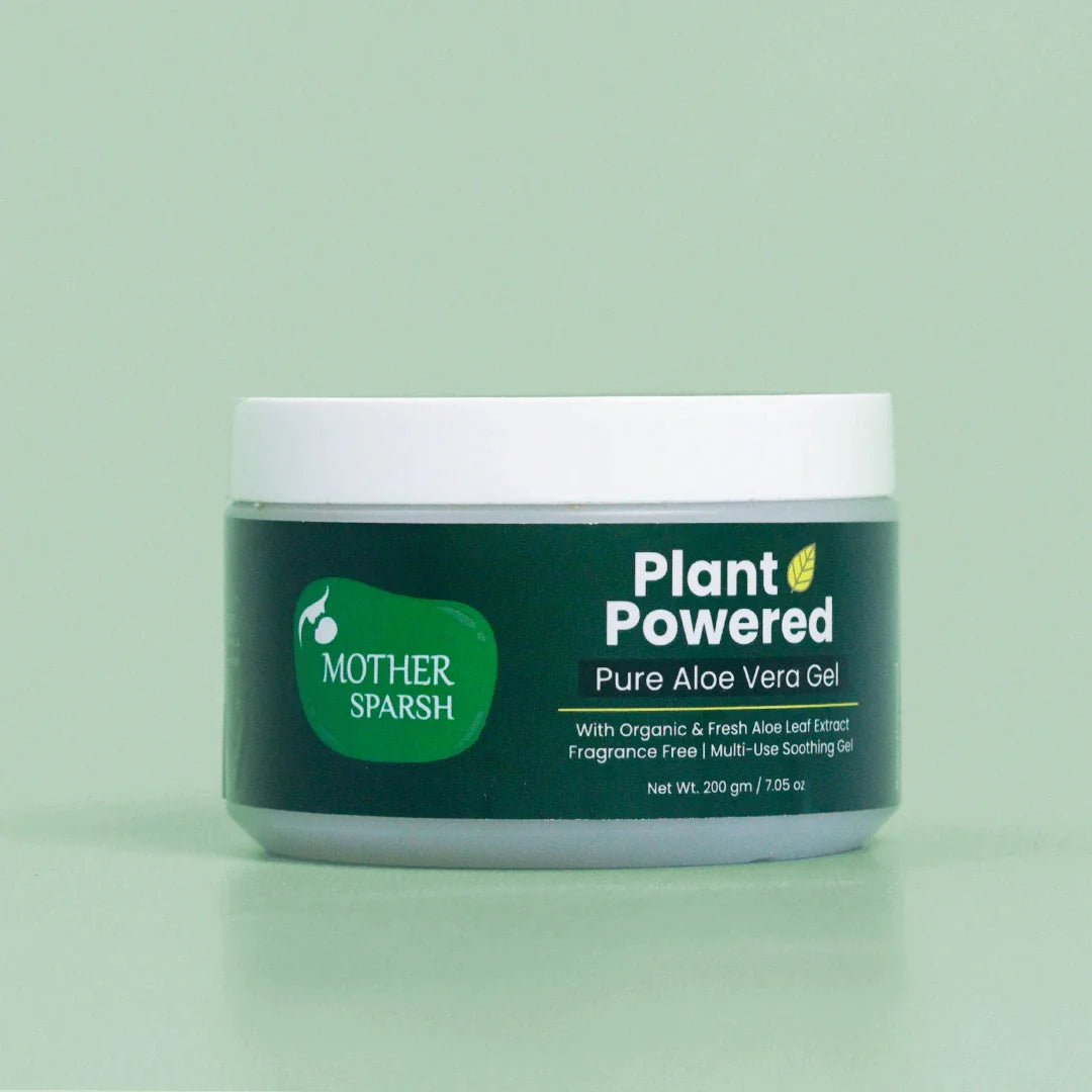 Mother Sparsh Plant Powered Pure Aloe Vera Gel - 200ml - Laadlee